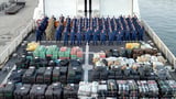 The Coast Guard seized a record 76,000 pounds of drugs this summer