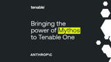 Tenable press release announcing Claude Mythos 5 integration in Tenable One Exposure Management Platform