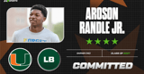 Top247 LB Aroson Randle Jr commits to Miami over South Carolina Notre Dame Ohio State and others