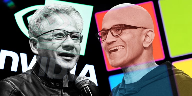 Microsoft Azure's AI Revenue Soars 100%, Positions as Key AI Cloud Contender