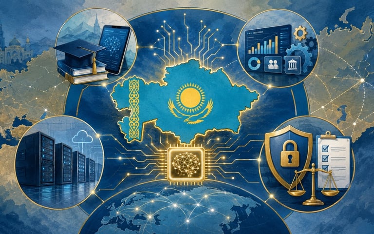 Kazakhstan Leads Central Asia's AI Revolution with Global Partnerships and Robust Governance