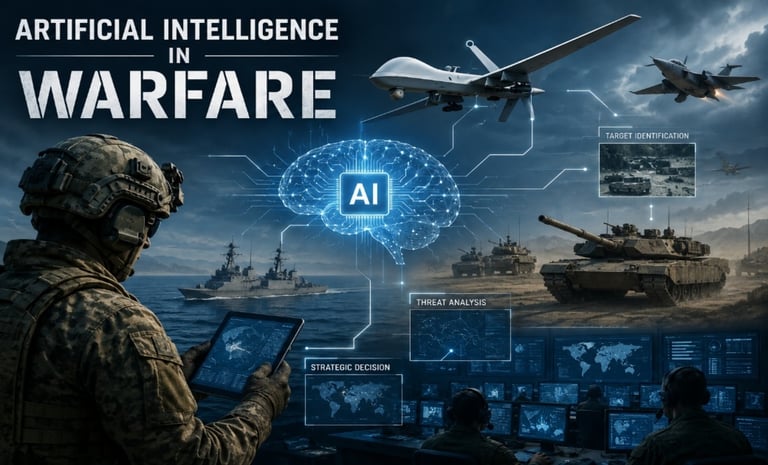 AI: The New Frontier of Military Strategy and Governance Challenges for India