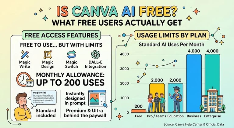 Canva AI Expands with Free Magic Studio Tools and Paid Plan Perks: What You Need to Know